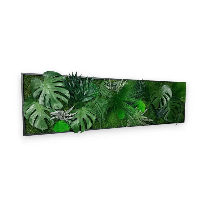 Tableau végétal naturel stabilisé Tropical 40x140